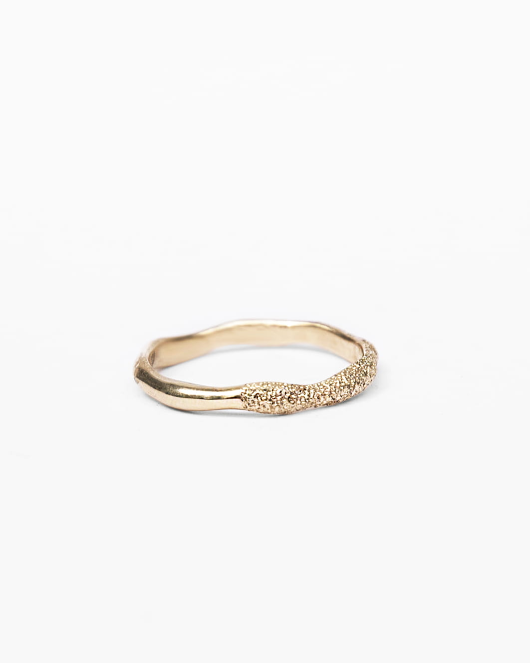 Fairmined gold band / SUNNY WAVE