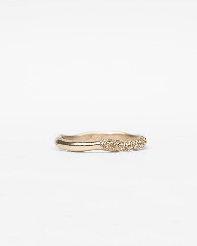 Fairmined gold band / SUNNY WAVE