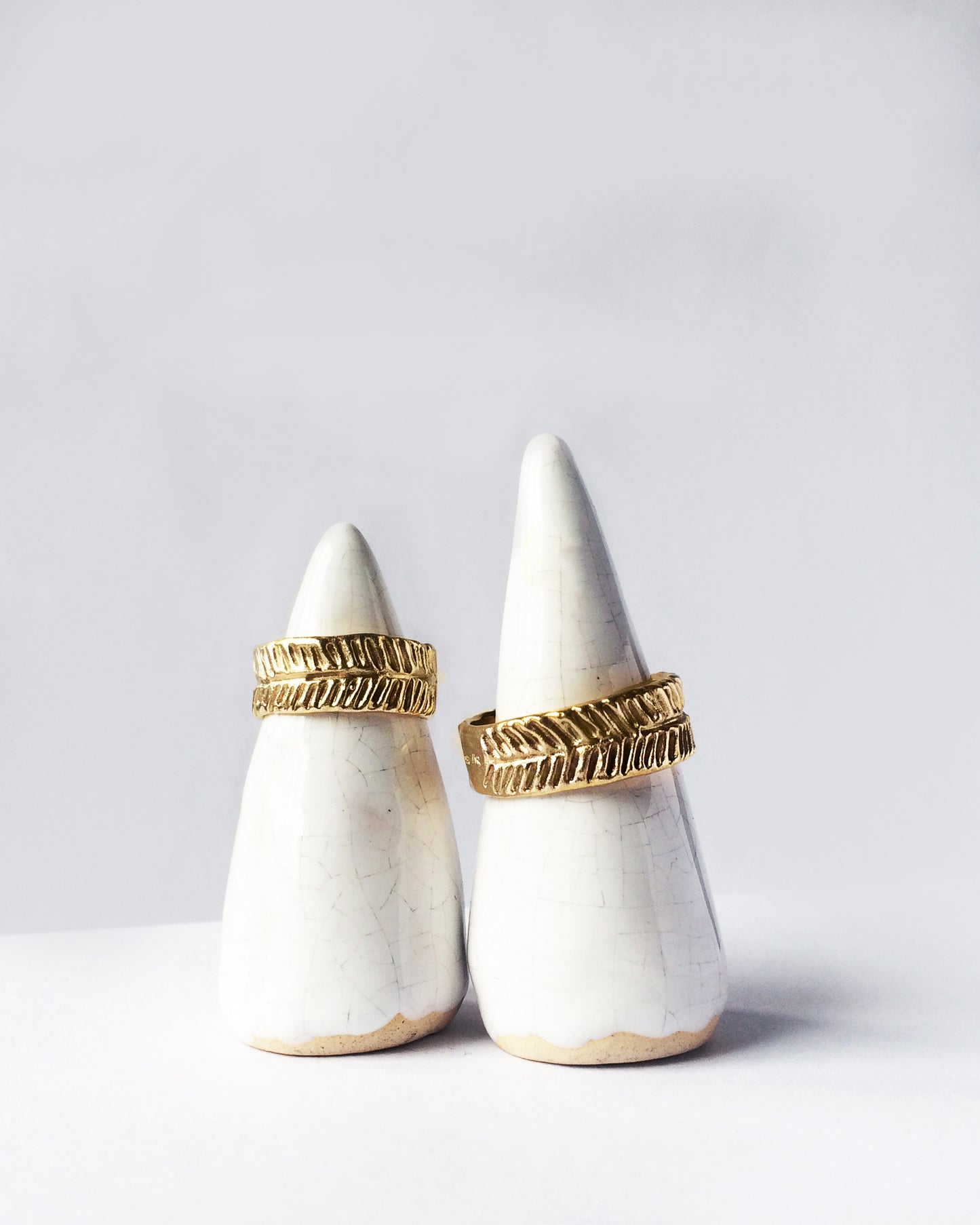 Fairmined gold band FERNS Bold