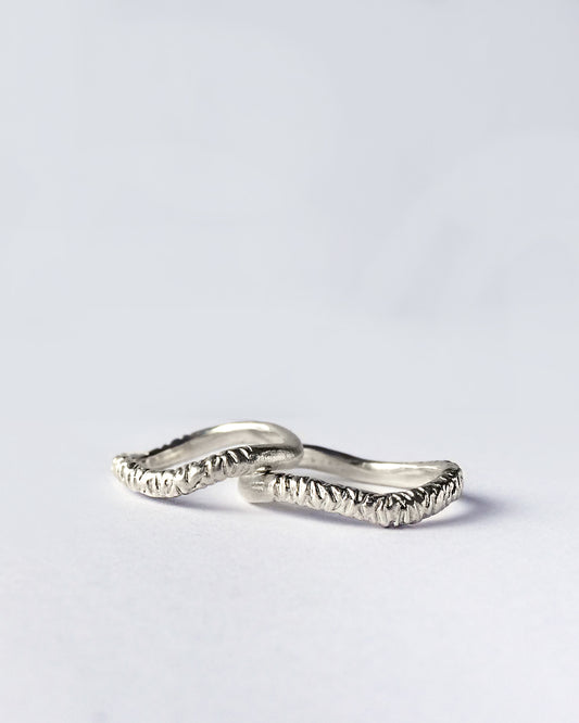 Fairmined gold band FOREST Bloom