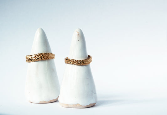 Fairmined gold band FERNS