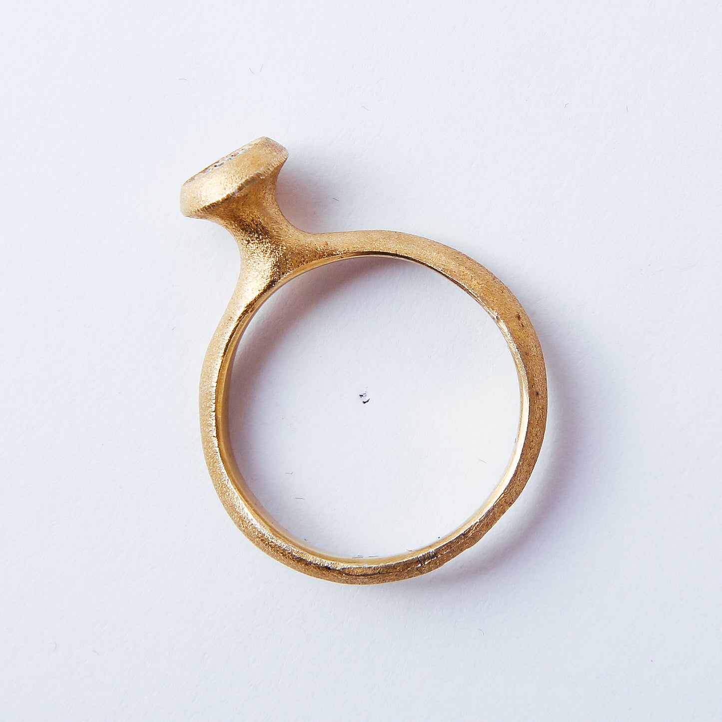 silver RING with topazes / KONSTELACJE 1
