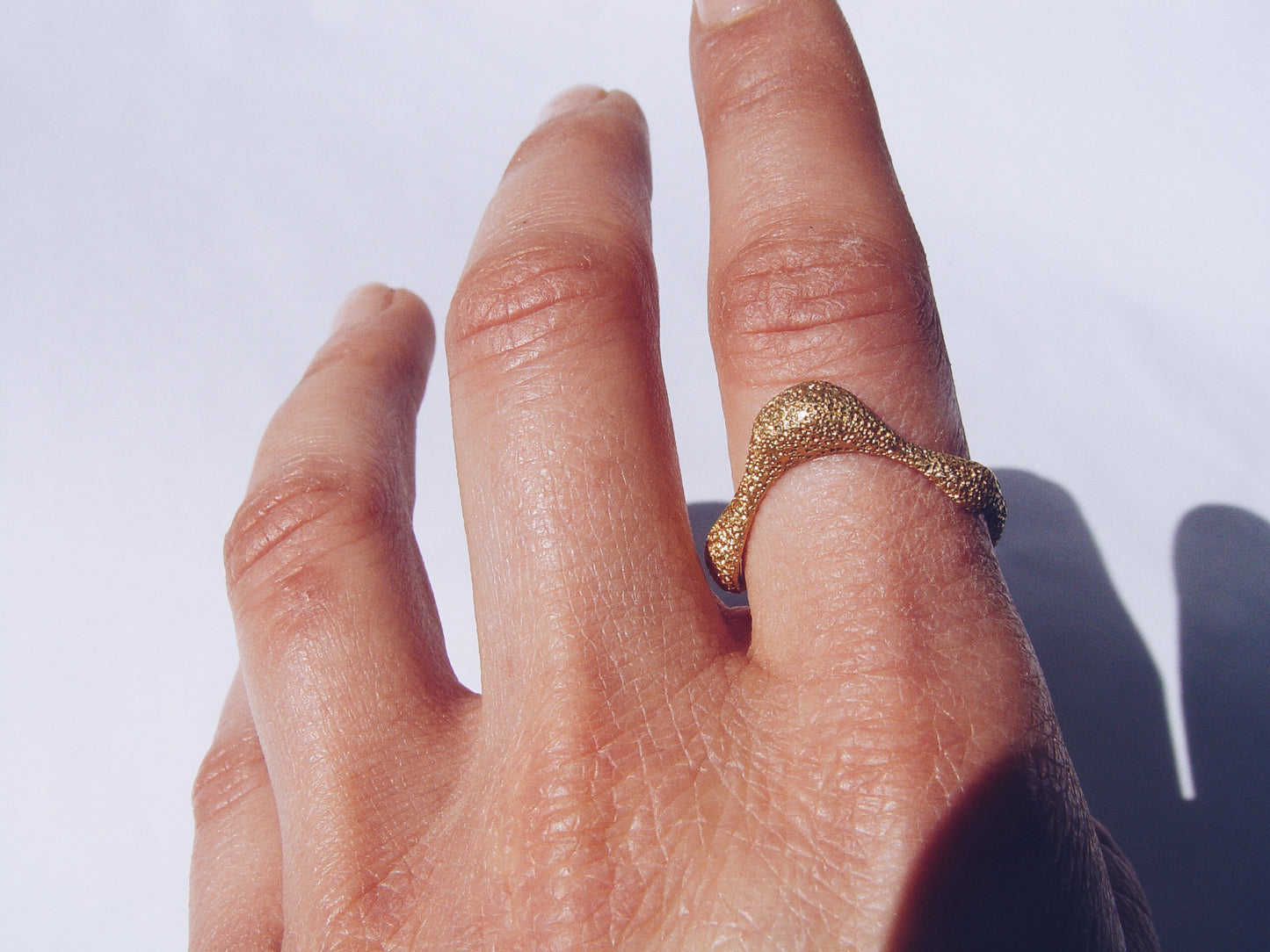 silver ring / STORMY WAVE