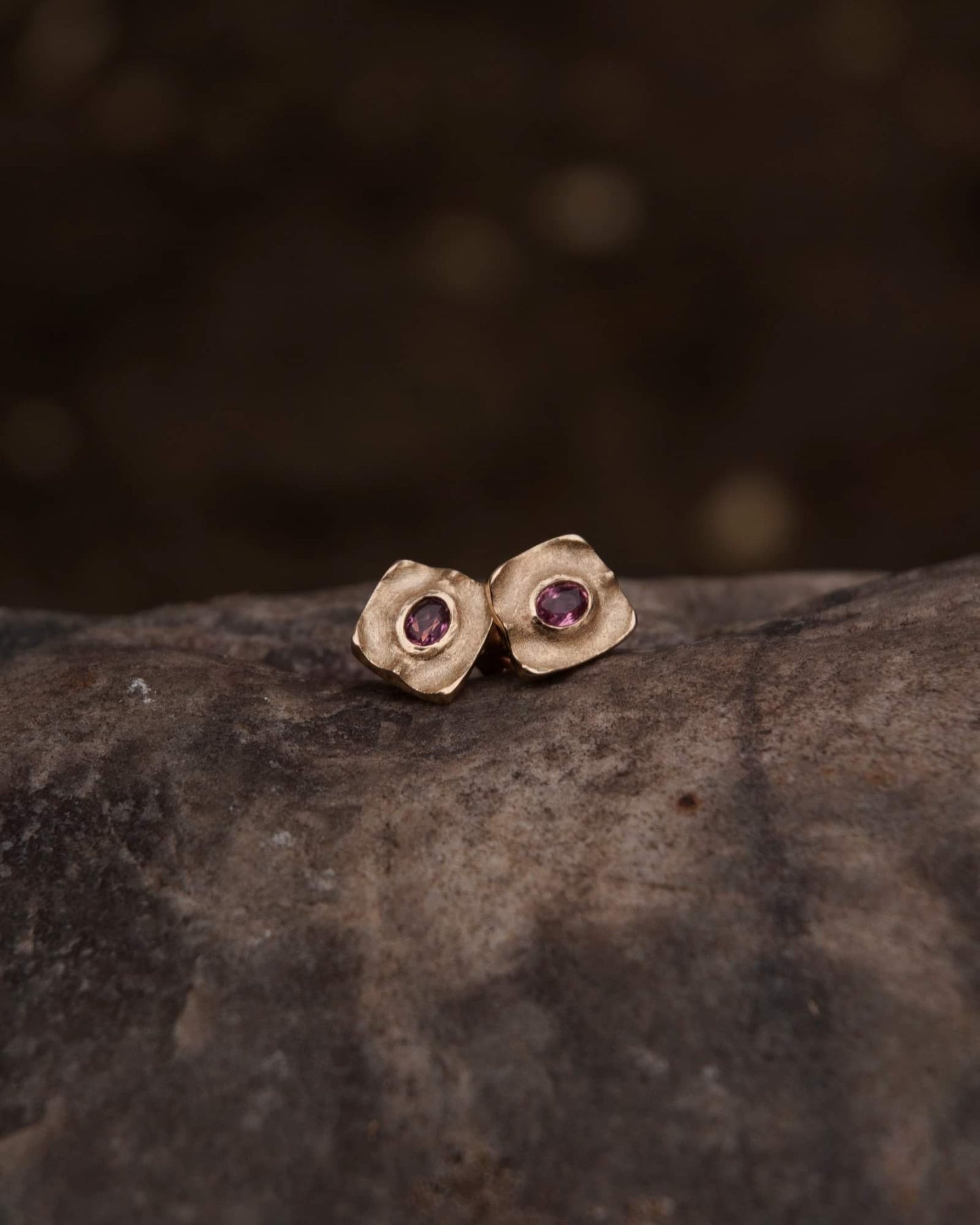 Fairmined gold earrings / PASSAs ROSA