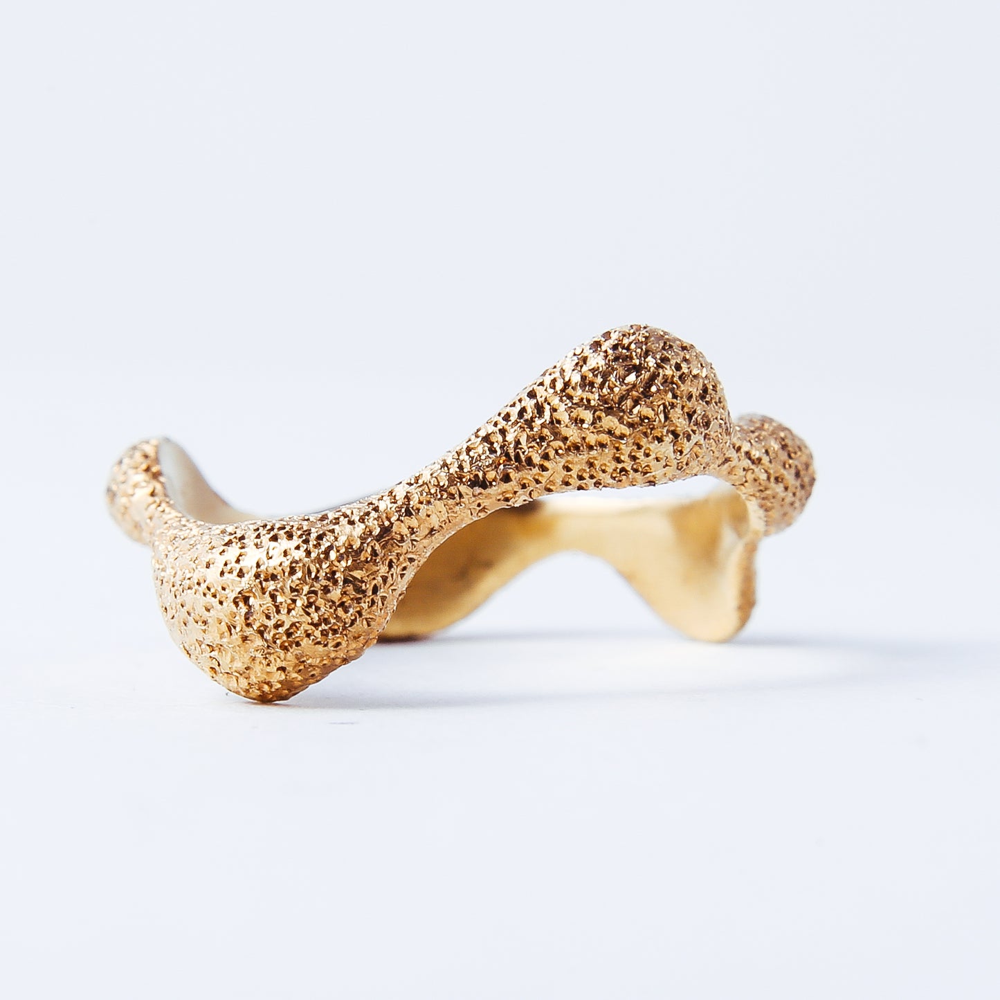 silver ring / STORMY WAVE