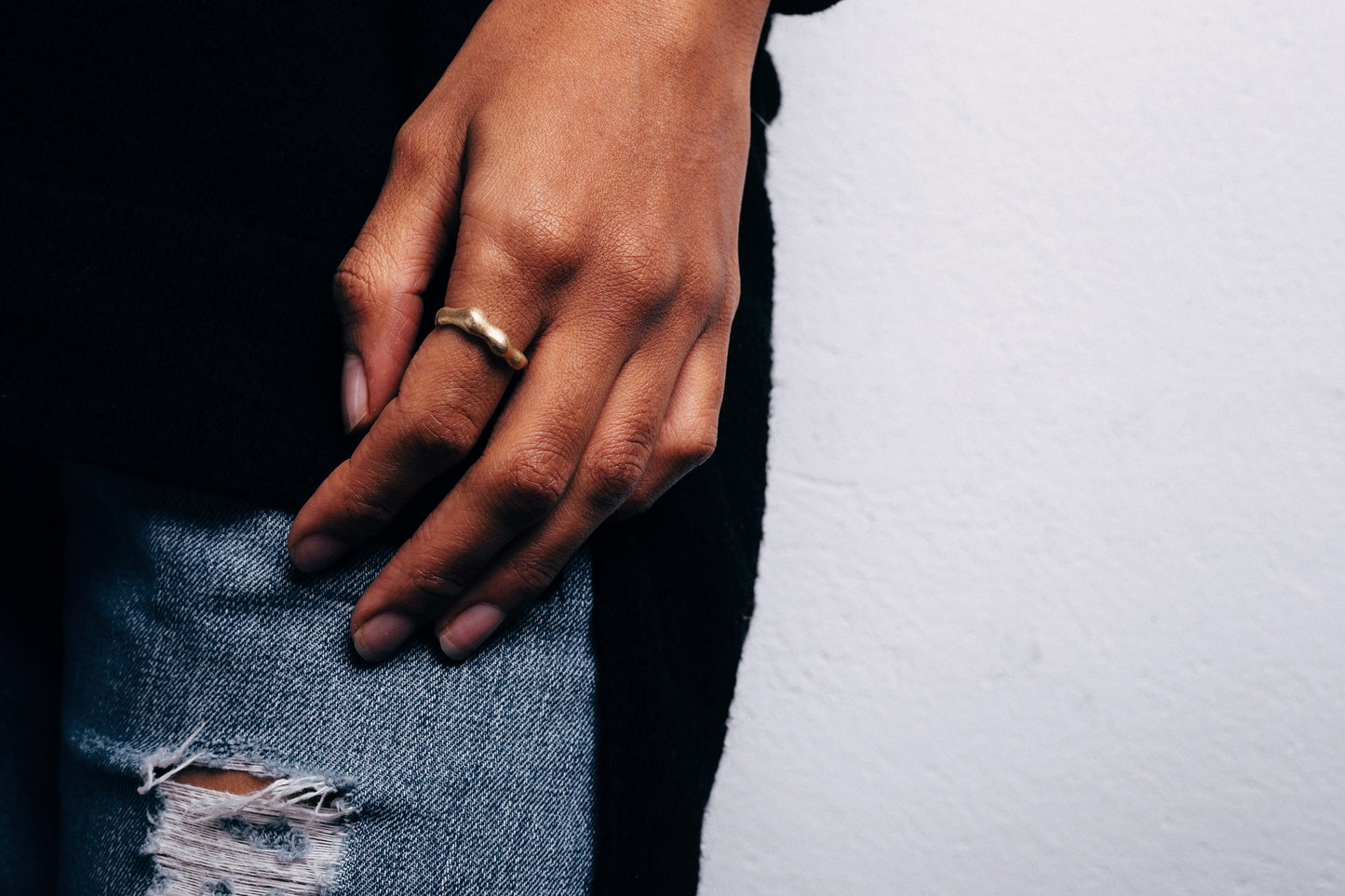 silver ring / SILENT WAVE