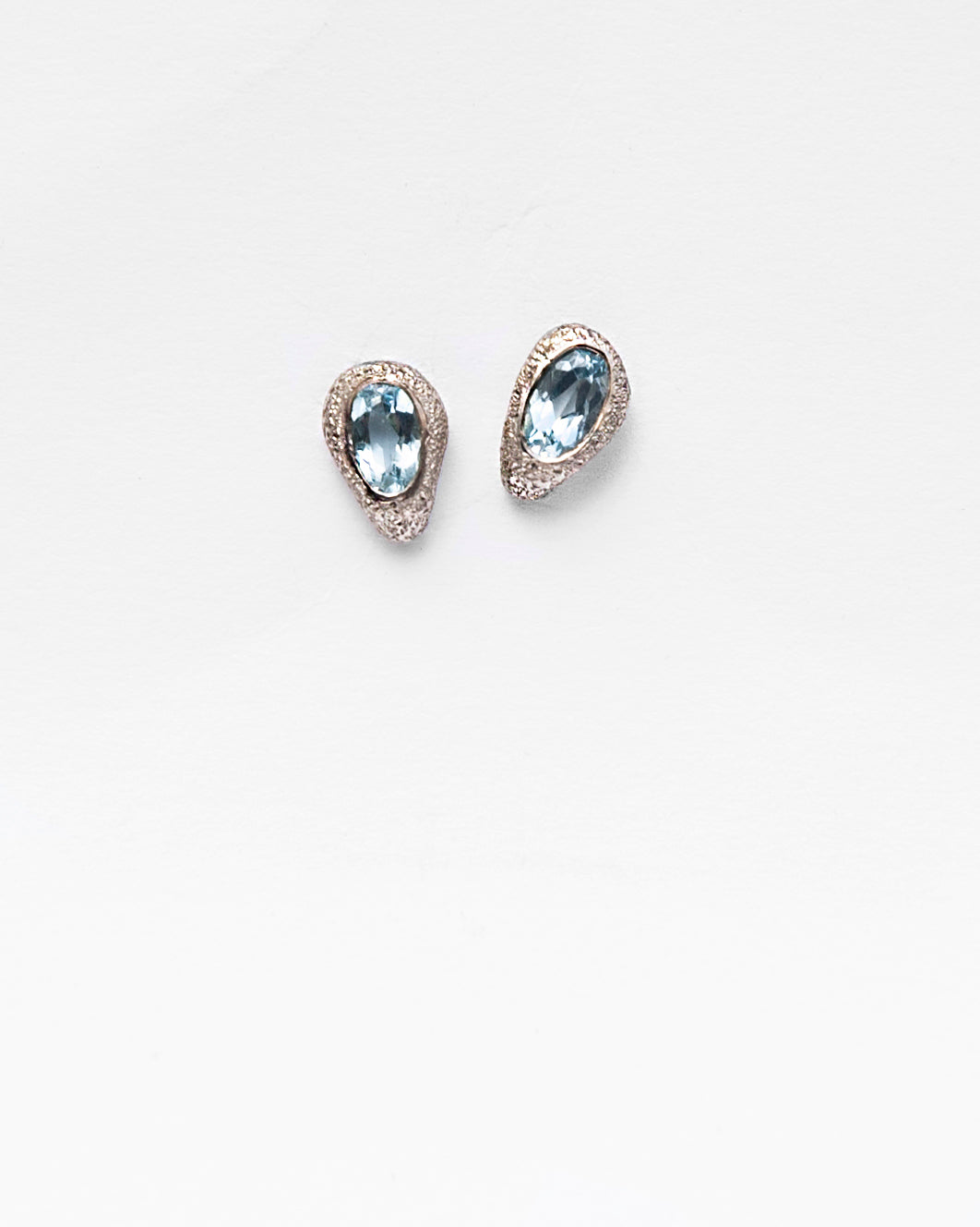 Fairmined gold EARRINGS / AQUA DROPS